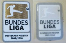 Bundesliga Logo Flock Patch Meister 2009/10 Bayern München