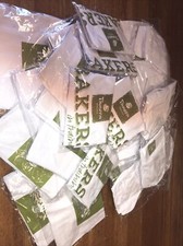 PANERA BREAD White Baker's Chef Hat  Apron Children  s Size Lot Employees Only