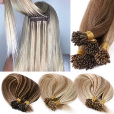Indian/Russian Remy Stick I Tip Human Hair Extensions Remy Micro Ring THICK 150G