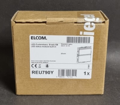 Elcom REU790Y LED-Zustandsanzeige Ersatzeinsatz EB 2Draht neu OVP versiegelt