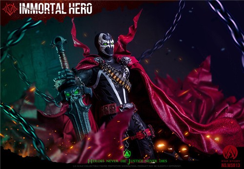 WAR STORY WS013 1/6 Male Spawn Immortal Hero Model For 12'' Action Figure - Picture 3 of 17