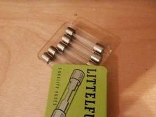 5 pcs Littelfuse 5A 250Vac Fast Blow Fuse 312005 0.25"x 1.25" 312  Made in USA