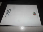 **c Alfa Romeo 75 Brochure Brochure