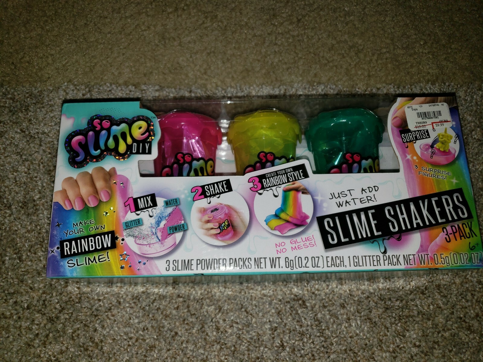 slime shakers 3 pack
