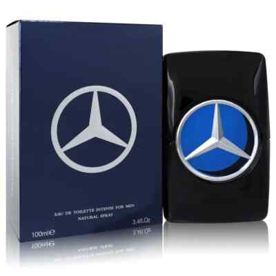 Mercedes Benz Man Intense Eau De Toilette Spray 3.4 oz 100 ml For Men New & Seal