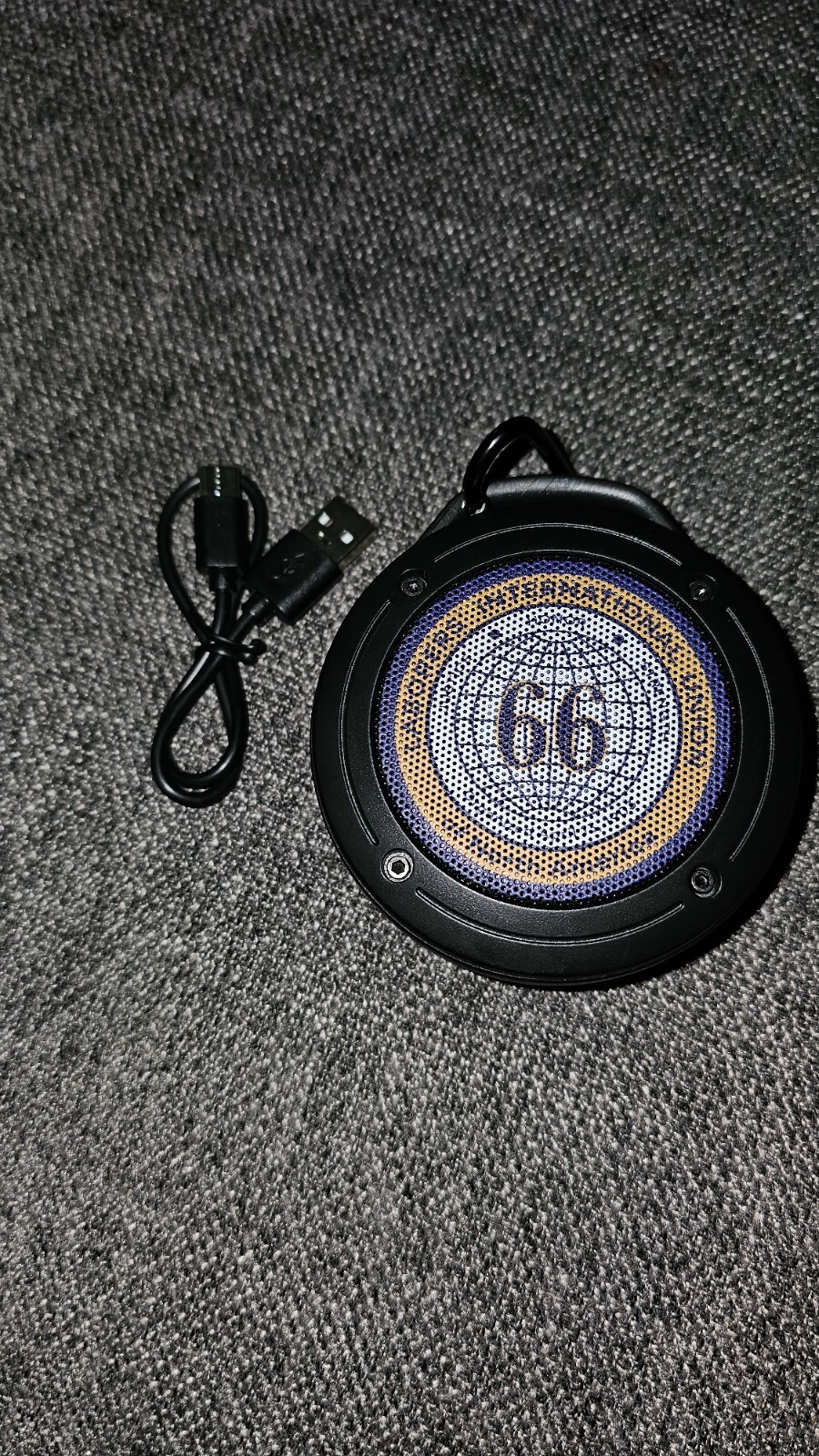 Portable Wireless Bluetooth Speaker with High-Quality Sound-image