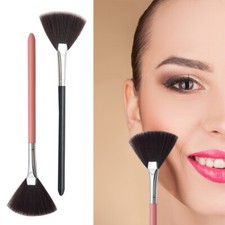 Fiber Hair Fan Brushes Facial Brushes Soft Makeup Brush Cosmetic Applicator Tool