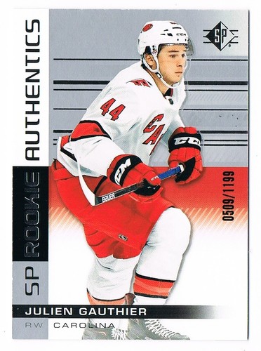 2019-20 SP Hockey SP Rookie Authentics #/1199 RC & Profiles #/649 Pick From List - Picture 14 of 19