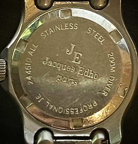 "Orologio Vintage Jacques Edho 200m Master Diving "JE244610" Parigi 7 Gioielli ""Corre" - Foto 2 di 3