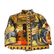 Etro Printed Down Made In Italy Jacket Women's Small