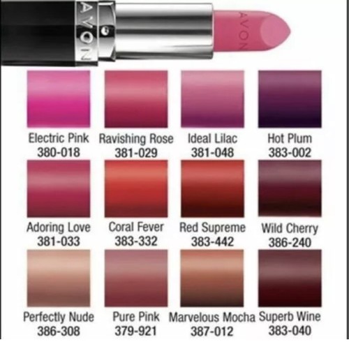 Lápiz labial Avon True Color Perfectly Matte rojo color de labios supremo ¡Rica recompensa! - Imagen 5 de 11