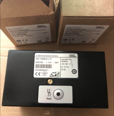 NEW KROM SCHRODER IFS 110IM-5/1/1T 84367020 BURNER CONTROLLER