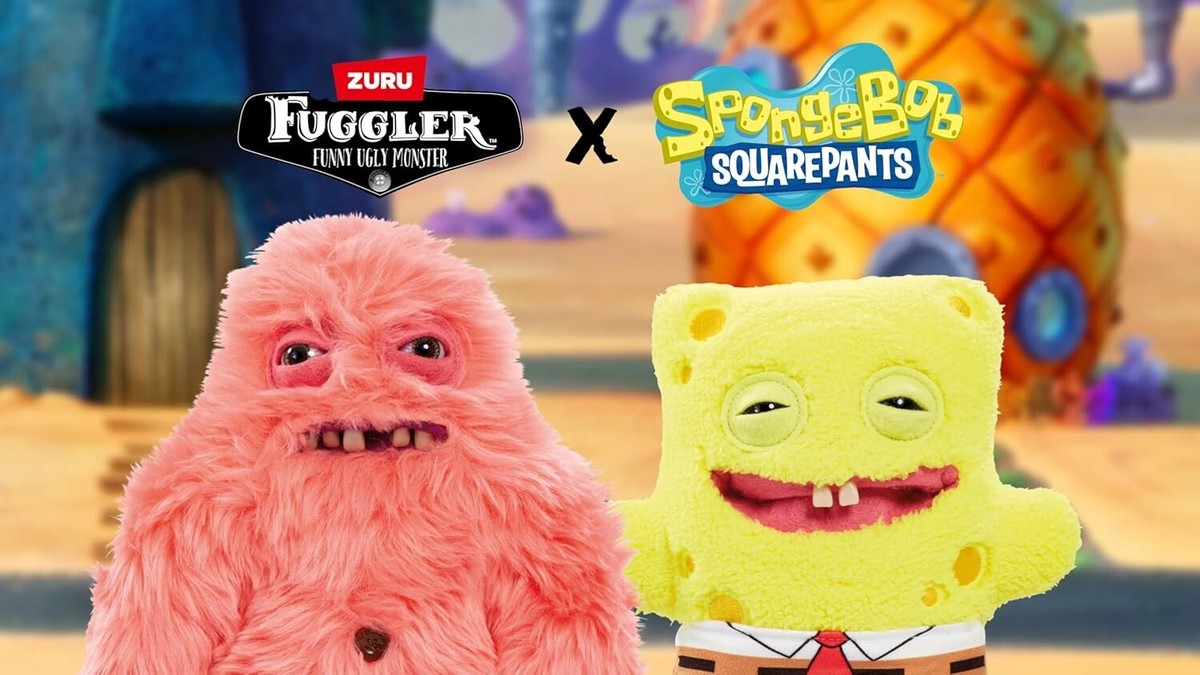 ぬいぐるみ SpongeBob &FUGGLER Fuggler SpongeBob SquarePants & Patrick Collector Plush -SpongeBob