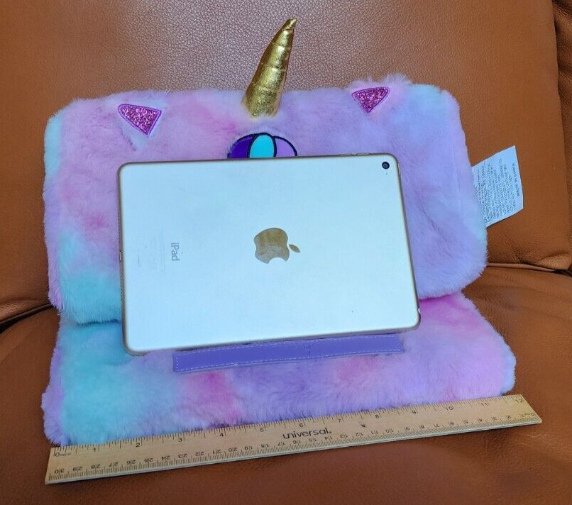 Magical Iscream multicolor unicorn tablet pillow NWT