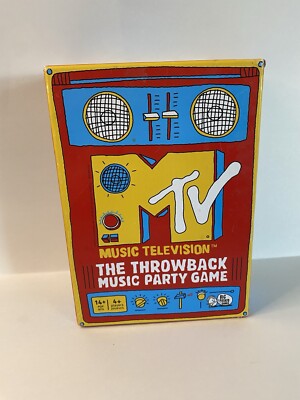 MTV Game Ready To Roll The Throwback Music Party Game New