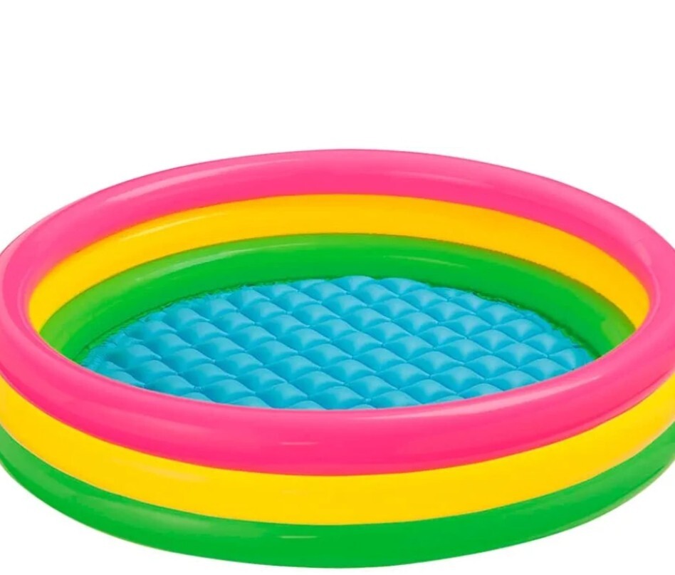 Intex 57412NP - Piscina hinchable 3 aros Sunset 114 x 25 cm