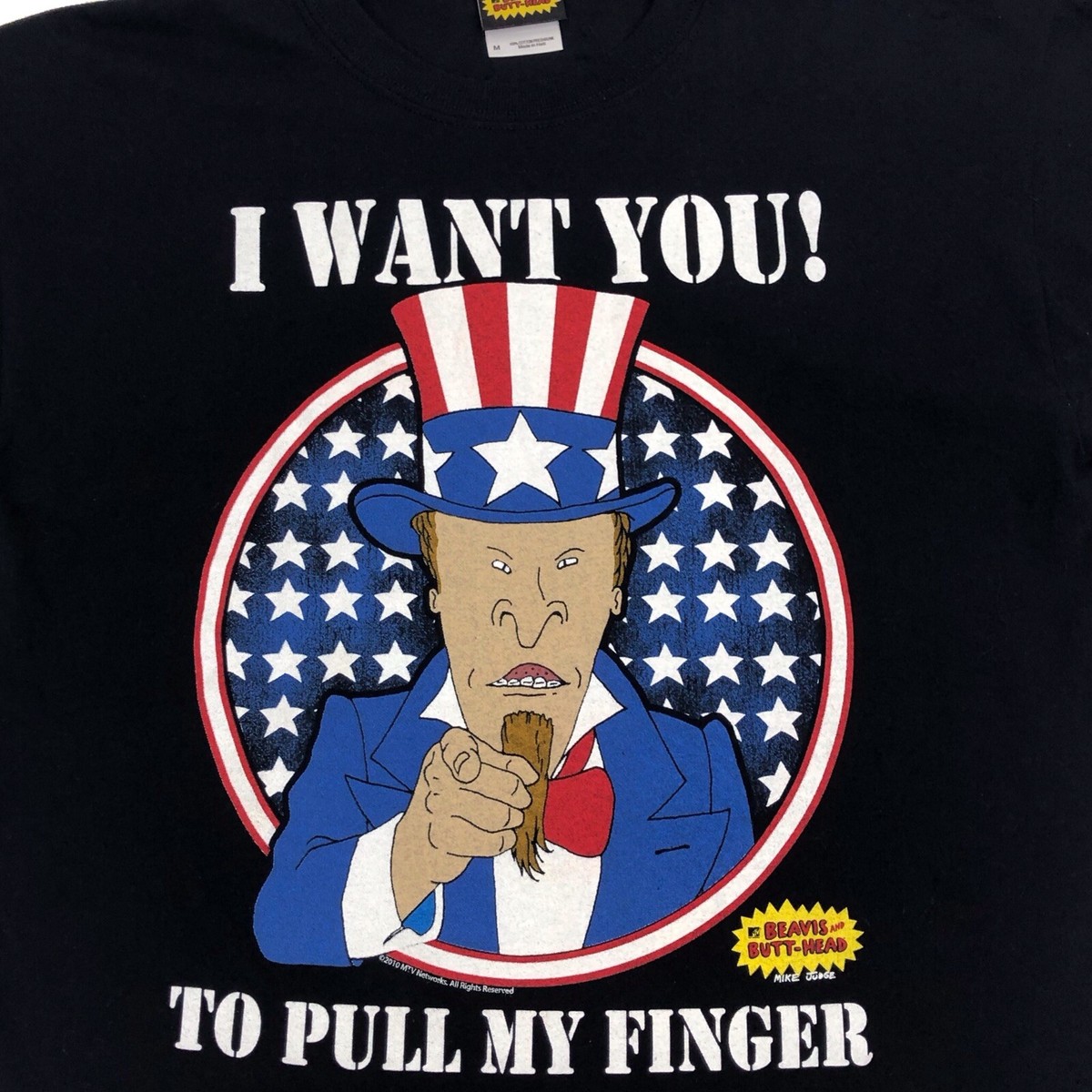 MTV Beavis & Butthead “I Want You To Pull My Finger” Uncle Sam 