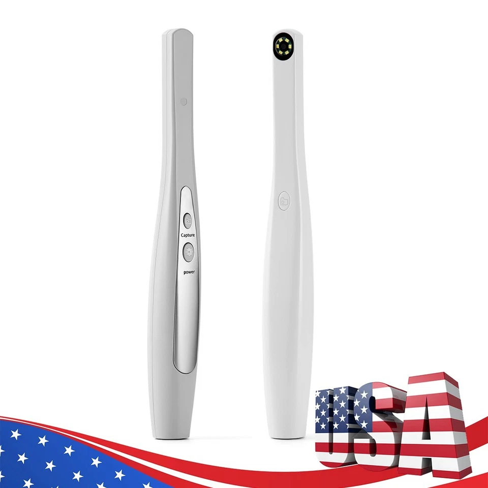 Cámara intraoral USB dental AZDENT imágenes digitales intraoral 6 LED enfoque automático Foto 3 de 4