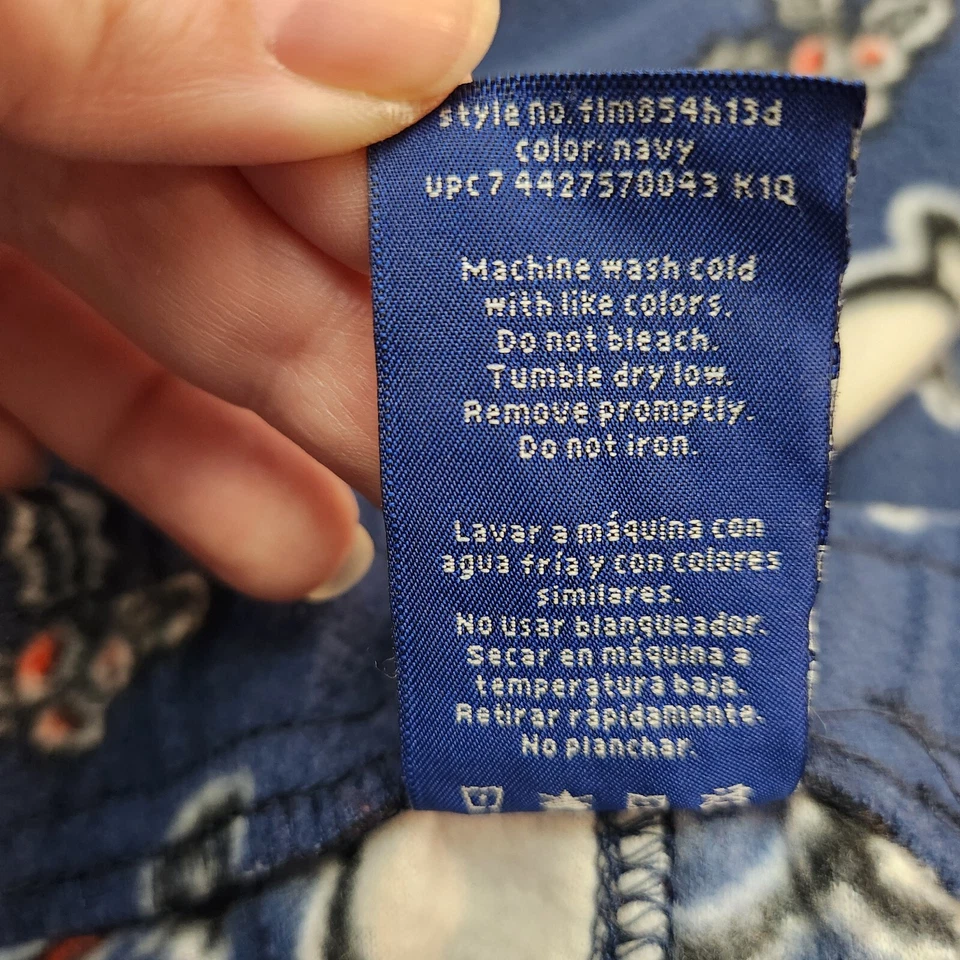 Muñeco de nieve para hombre L dormir pantalones de salón cintura elástica cordón bolsillos polar FOTL Foto 4 de 4