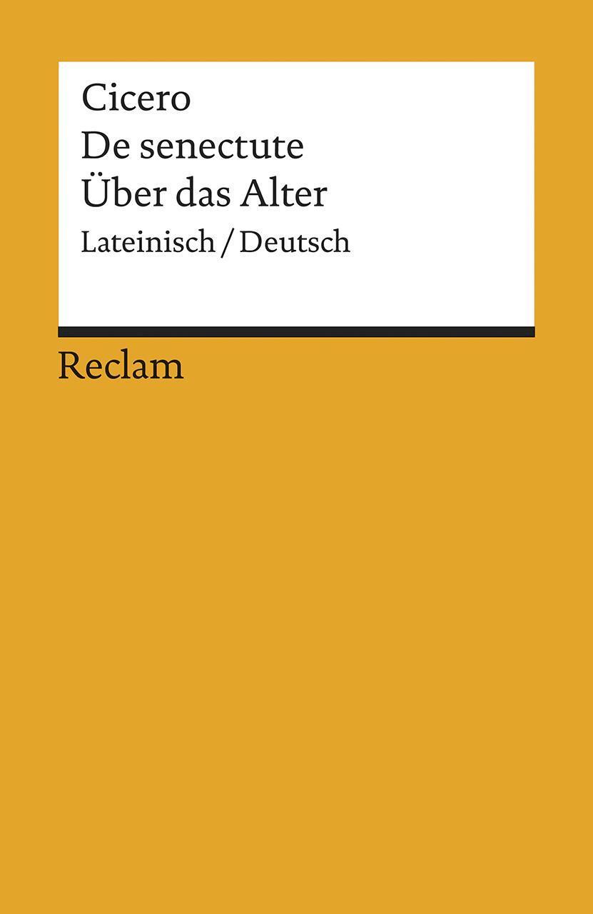 Thumbnail - Cato Der Ältere Über Das Alter / Cato Maior De Senectute, Marcus