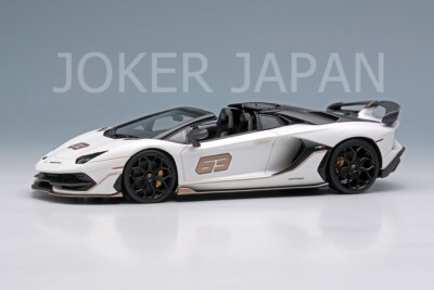 【中古】アイドロン 1/18 Lamborghini Aventador SVJ Roadster 2019 Leirion wheel(ブルーネザンス) ミニカー[10][240006513103] EIDOLON 1/18 Lamborghini Aventador SVJ 2018 (Nireo wheel