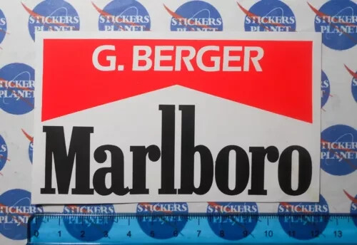 Autocollant Vintage Marlboro Adventure Team - Années 80 - Italie