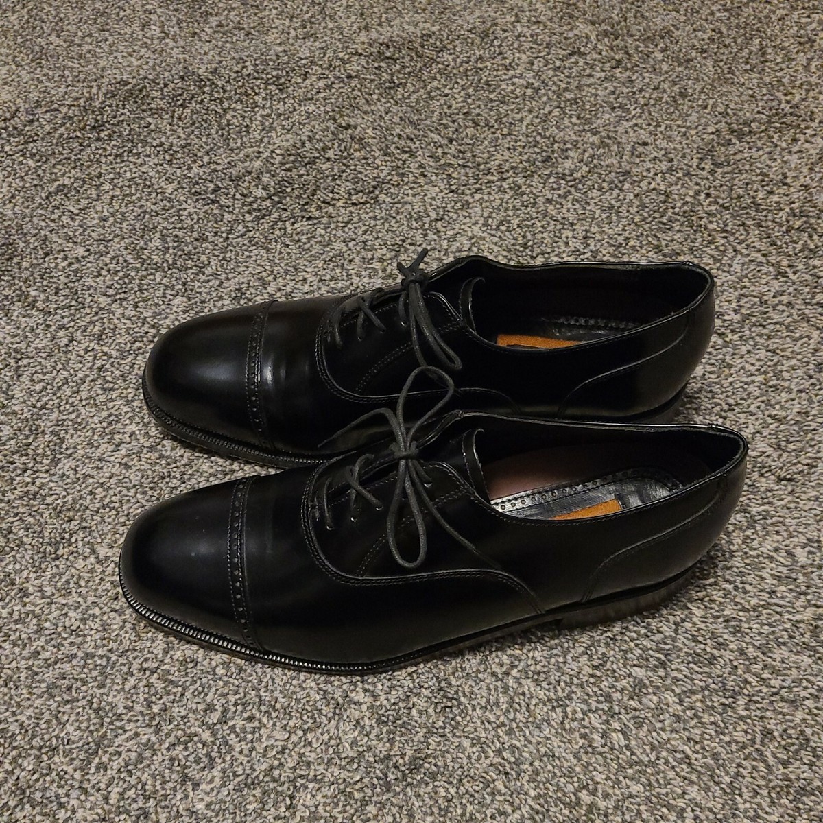 Florsheim Black Leather Cap-Toe Oxford Dress Shoes NWOB size 9 D $_57.JPG?set_id=8800005007 main image 3