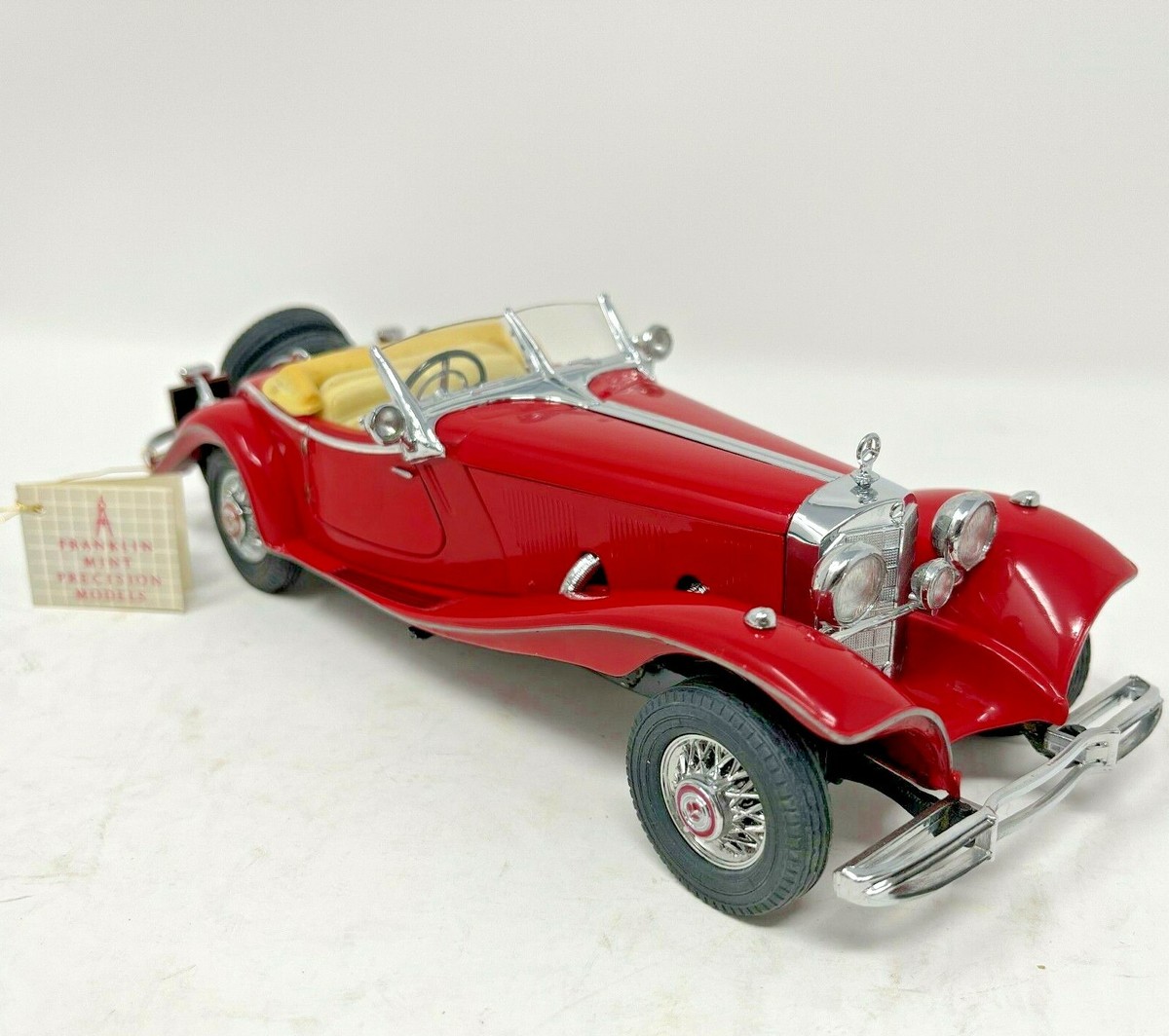 ミニカー 1935 Mercedes Benz 500K special roadster 1983 Franklin Mint 1:24 1935 Mercedes-Benz 500K Special