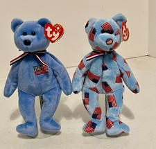 RARE Ty Beanie Baby Union 2003  America 2001 Patriot USA NWMT
