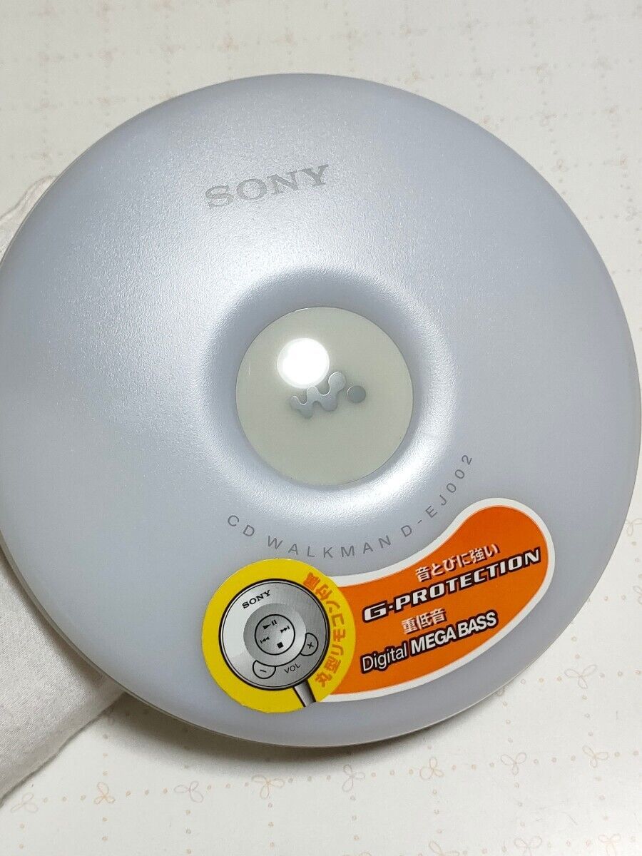 SONY D-EJ002 Walkman Portable CD Player blue Operation SONY D-EJ002 Walkman Portable CD Player blue Operation