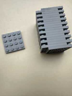 LEGO Parts - Light Gray Plate 4 x 4 - No 3031 - QTY 20