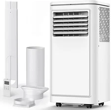 8,000 BTU Portable Air Conditioner with Dehumidifier & Fan 
