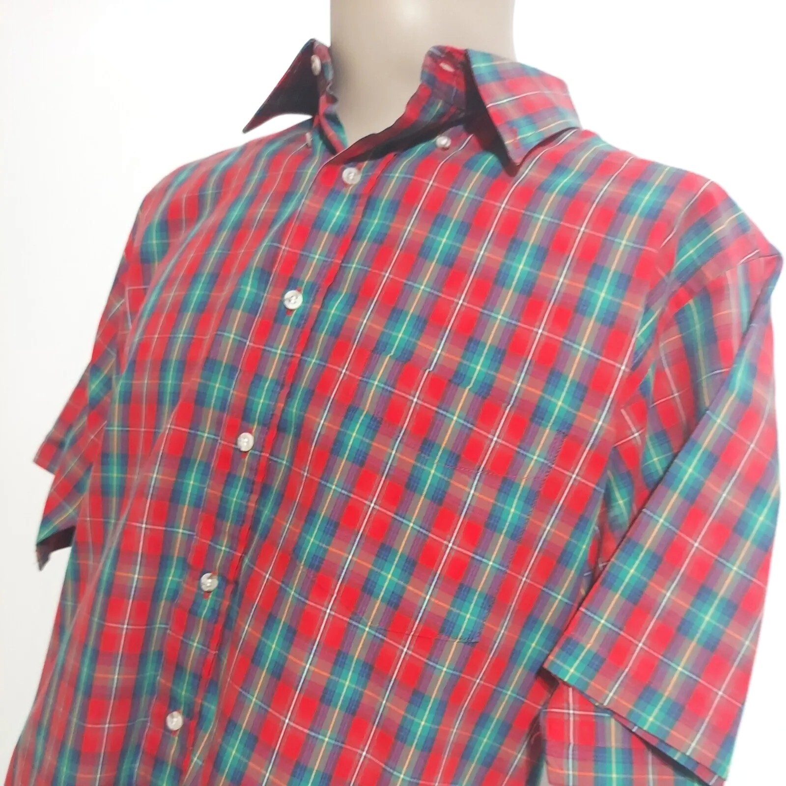 Vtg Pendleton COUNTRY TRADITIONAL Button Front SS… - image 3