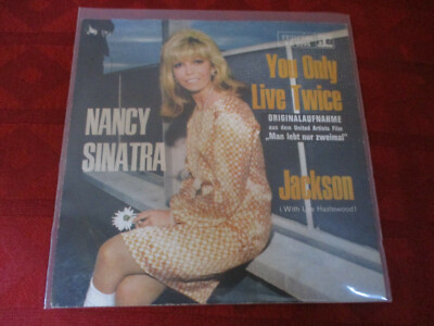 7'' 45rpm OST NANCY SINATRA You Only Live Twice ~ Jackson