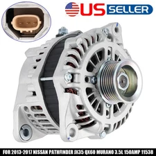 Alternator For 2013-2017 Nissan Pathfinder Murano INFINITI JX35 QX60 3.5L 11538#