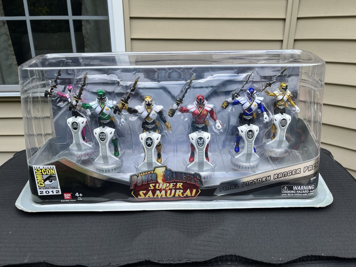 SDCC 2012 Bandai Tamashii Power Rangers Super Samurai Final