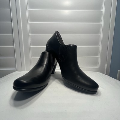 Ecco Women s Sculptured 65 Black Boot Size 8 US Size 39 Euro