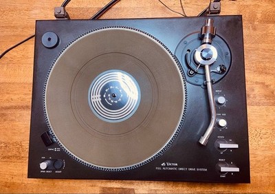 Victor JL-F45R Full Automatic Direct Drive System Turntable Vintage Audio Used