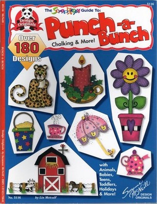 Punch-a-bunch: Chalking & more! (Design Originals can do crafts) ~ Lin Metcalf P