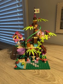 Lego Friends Lot- Dolphin Cruiser, Heartlake Vet, Jungle Tree Sanctuary
