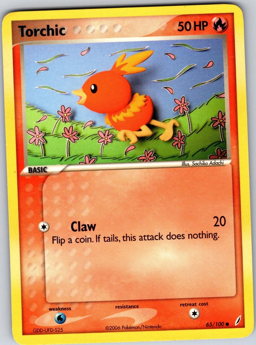 Torchic 65/100 Crystal Guardians for sale | eBay