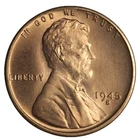 GEM BU RED 1945-S LINCOLN WHEAT CENT PENNY *UPGRADE YOUR ALBUM!*