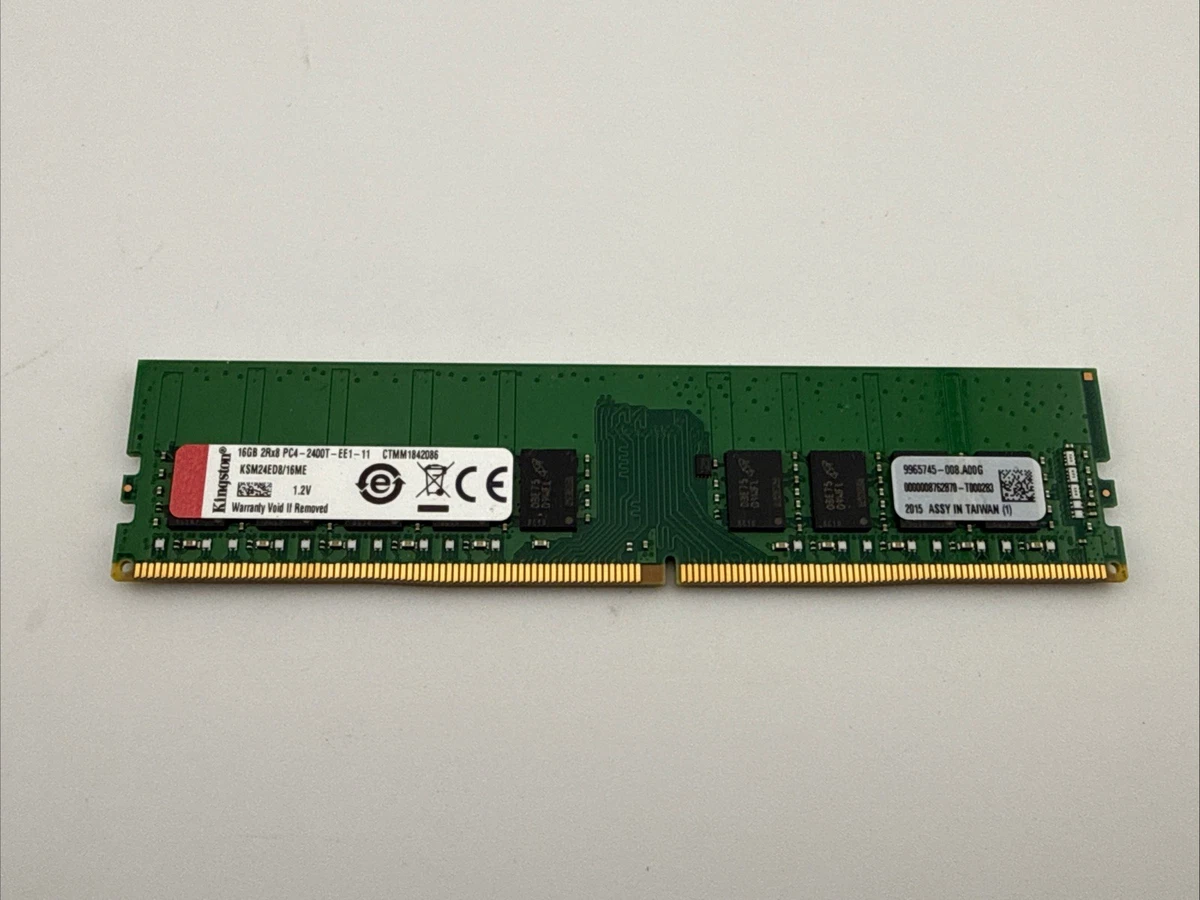 Kingston 2R×8 PC4-2400T-UB1-11 16GB DDR4 Kingston PC4-19200 (DDR4