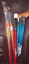 Set Of 7 Paint Brushes Winsor Newton Cotman Connoisseur Brand New