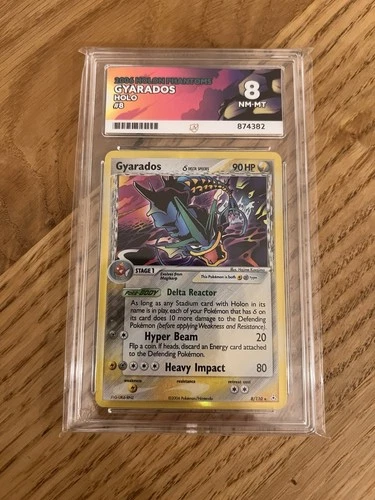 Pokémon Holon Phantoms Gyarados Holo Card 8/110 Rare Ace 8