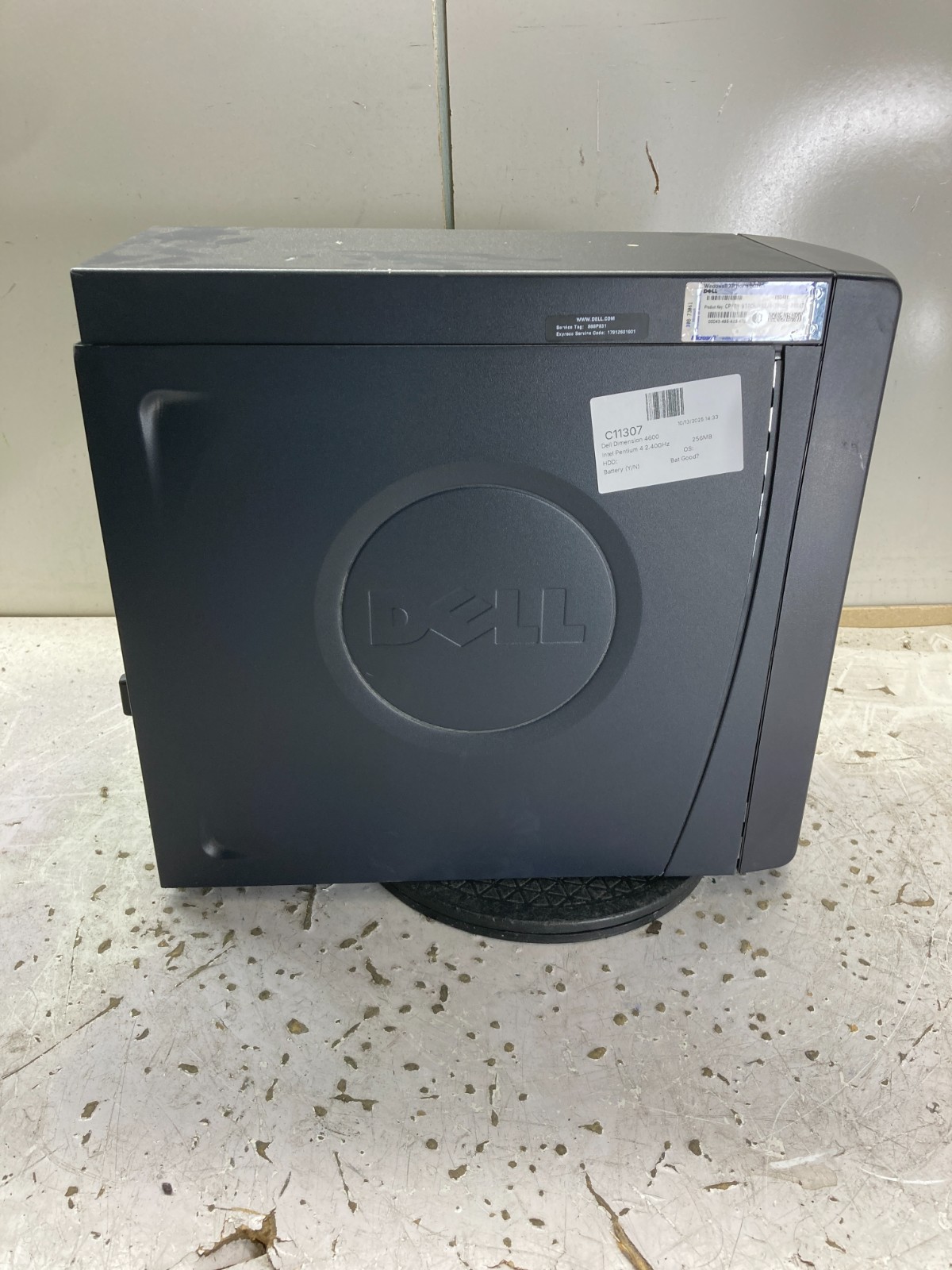 Dell Dimension 4600 Intel Pentium 4 2.40GHz 256MB NO HDD | eBay