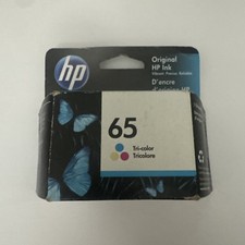 HP N9K01AN 65 Ink Cartridge - Tri-Color, Expired
