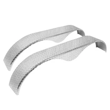 Tandem Teardrop Aluminum Trailer Fenders Tread Plate Cargo 72" L 20" H 9" W