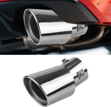 Stainless Steel Car Exhaust Tip Muffler Exhaust Adjustable Ca Color Bending