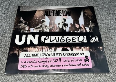 MTV Unplugged by All Time Low (New CD + DVD)(New CD) Buy Any 3 Get 1 Free 